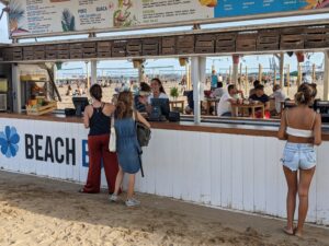 beach bar in valencia