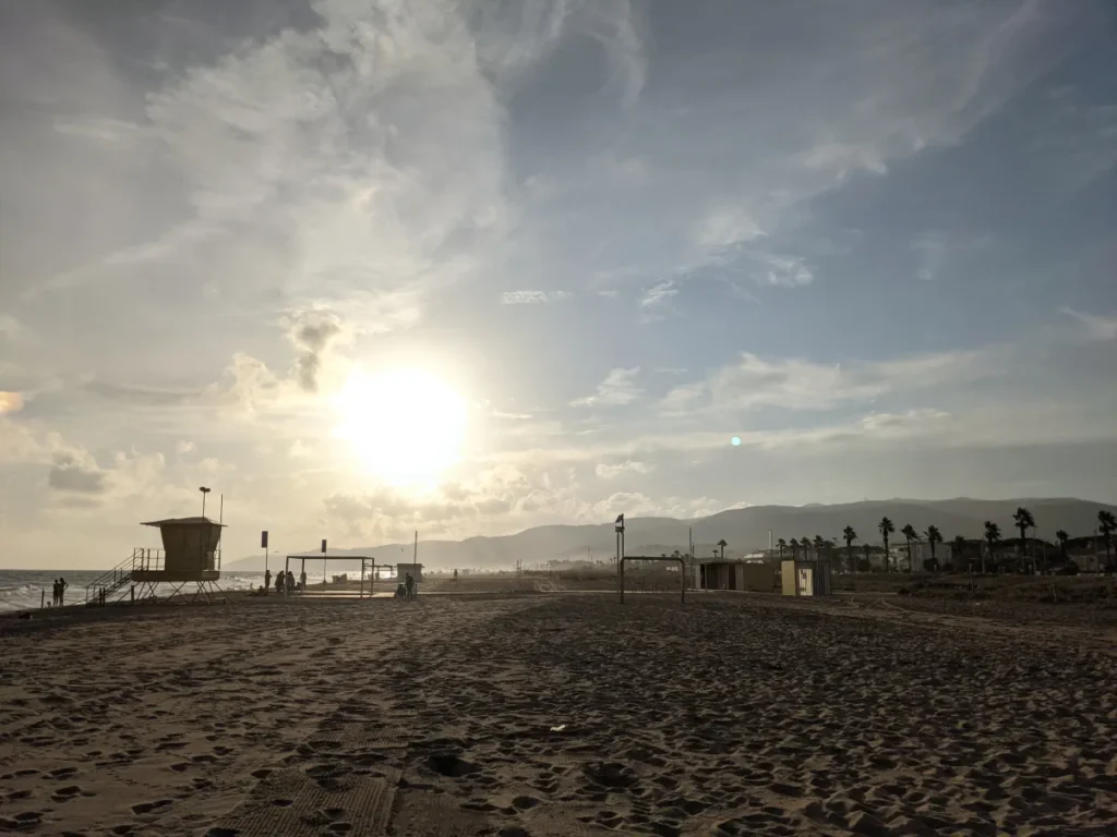 beach in barcelona