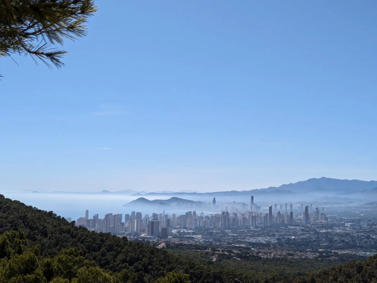 Benidorm skyline